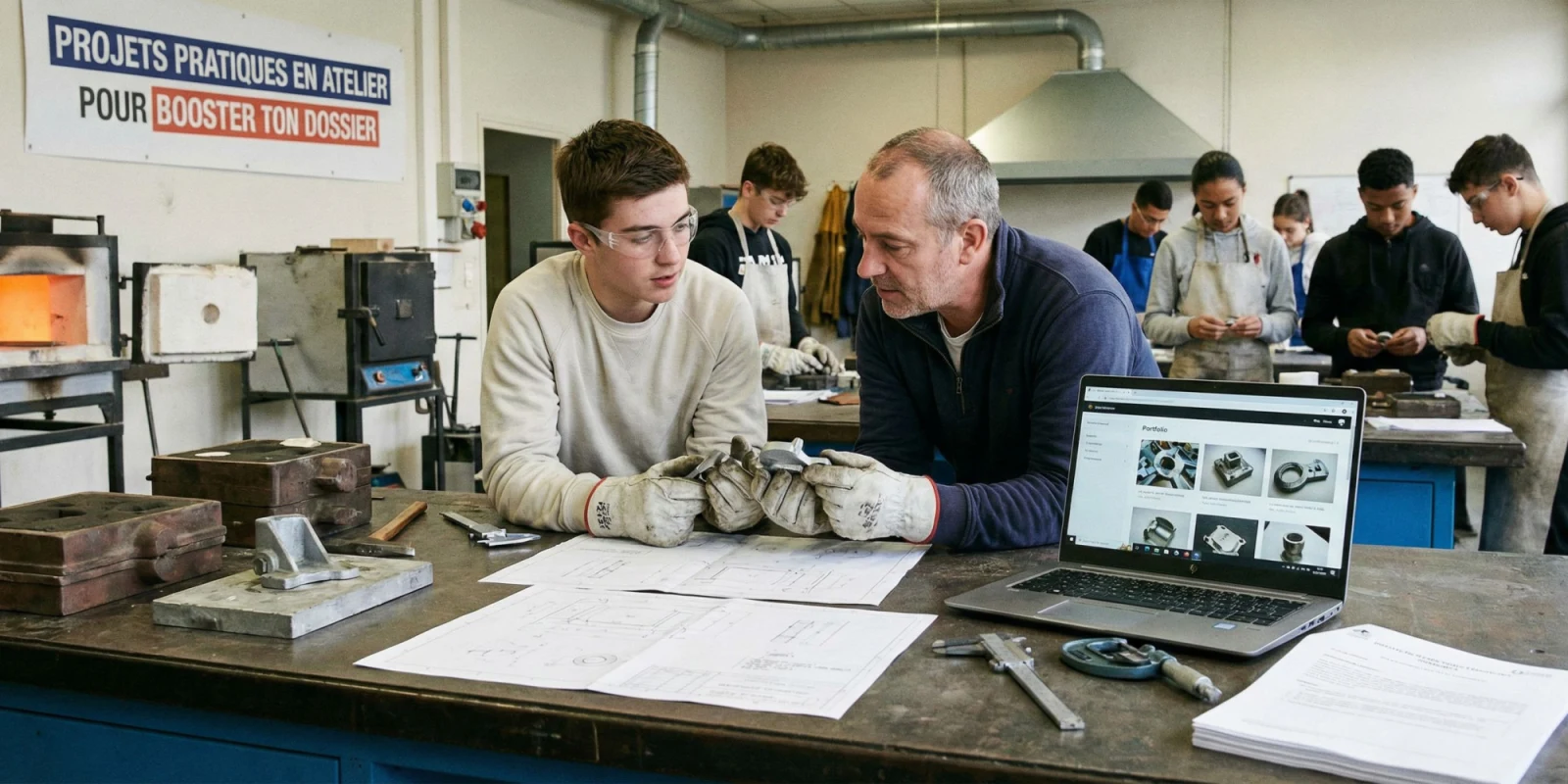 Projets pratiques en atelier pour booster ton dossier Projets pratiques en atelier pour booster ton dossier